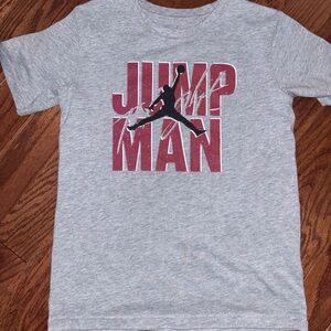 Nike Kids Gray Jumpman Sz L